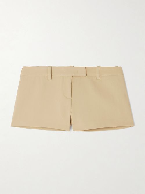 Roma Woven Shorts - Neutrals