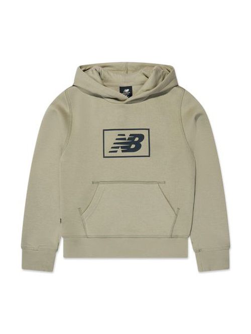 New Balance Kinder-Kapuzenpullover mit Logo-Aufdruck