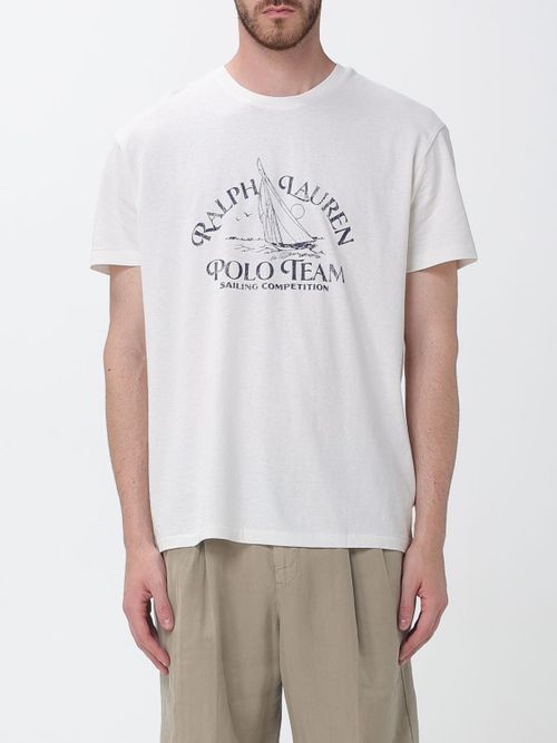 Polo Shirt Men color White