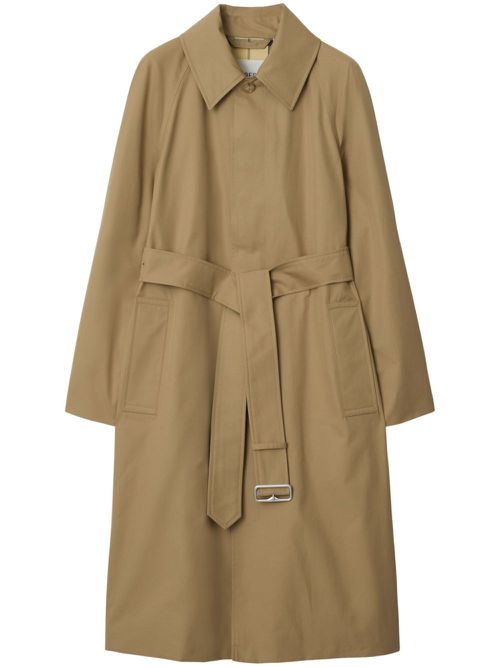 Gabardine car coat - Neutrals