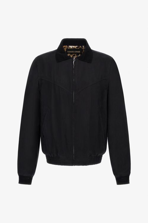 Black Bomber Jacket