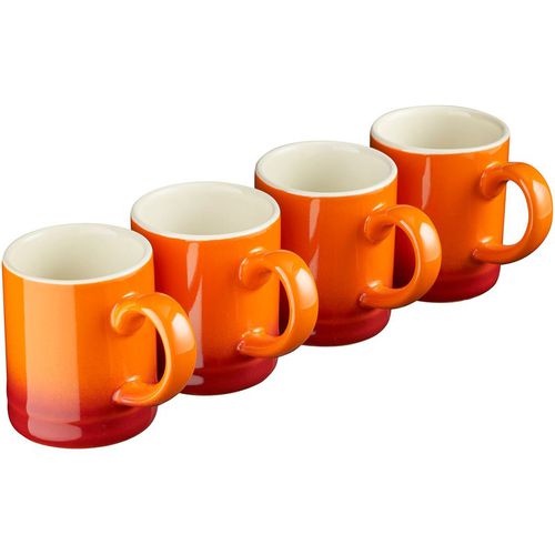 Espresso Coffee Cups Mugs Stoneware 90ml - Set of 4 Cups