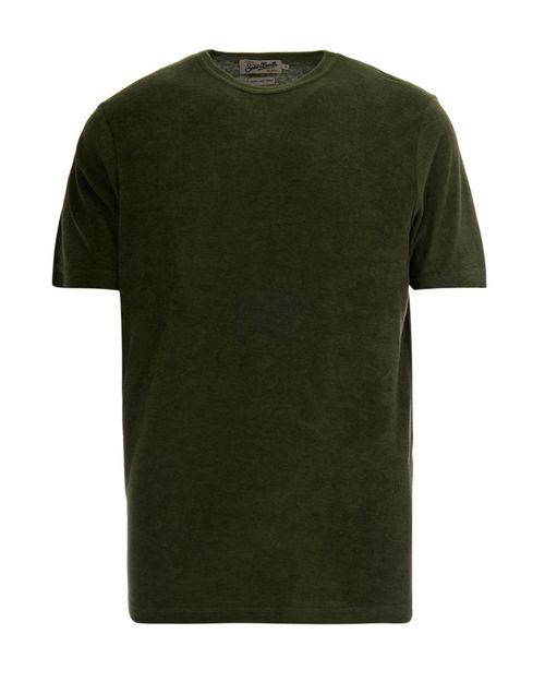 Dark Green Solid T-Shirt