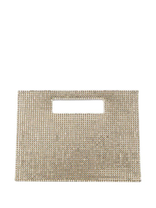 Metal tote bag - Gold