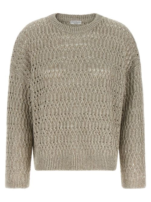 Dazzling Braids Sweater