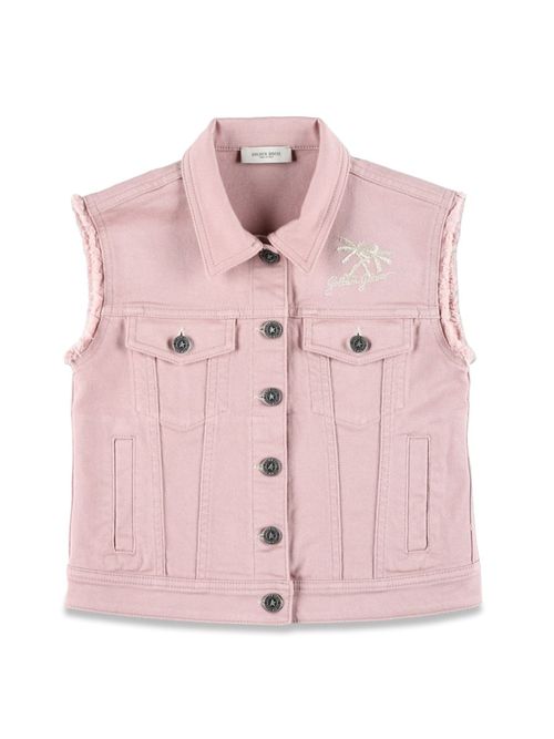 Girls' Sleeveless Denim Vest