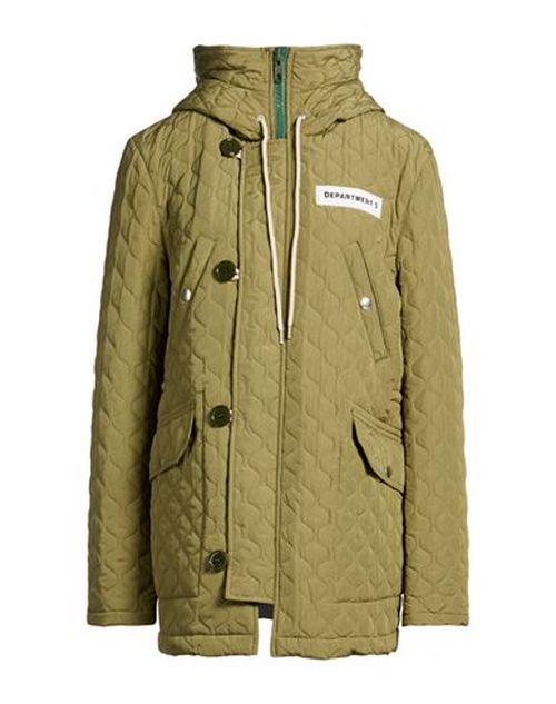 Woman Coat Sage green Size L Polyamide