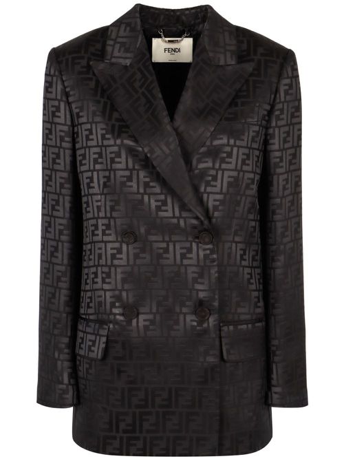Silk blazer - Black