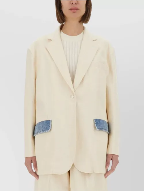 Moschino - "city" jacket denim pocket