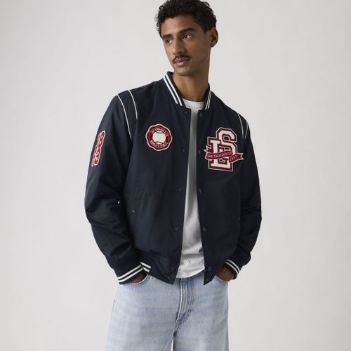 Varsity Patch Bomber Jacket