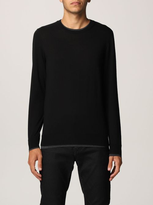 Jumper Men colour Black