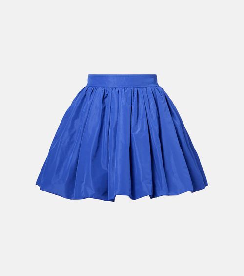 Gathered miniskirt