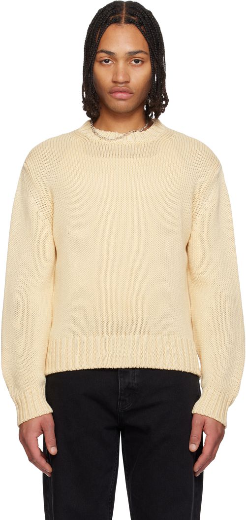 Yellow Frederik Cotton Sweater