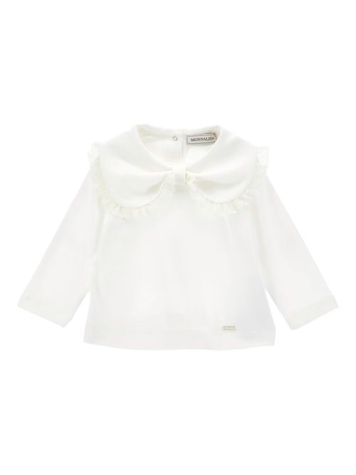 Bow-detail blouse - White