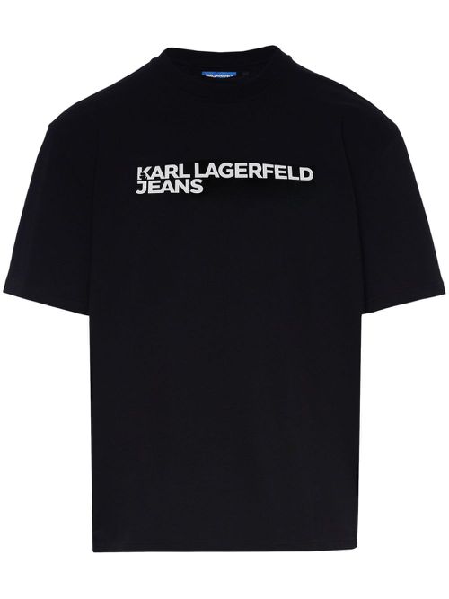 KLJ REGULAR SSLV TEE - Black