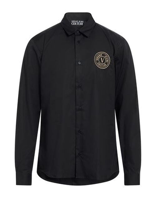 Man Shirt Black Size 34 Cotton
