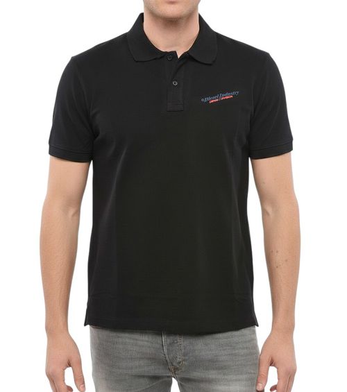 Black Shirt Collar Polo
