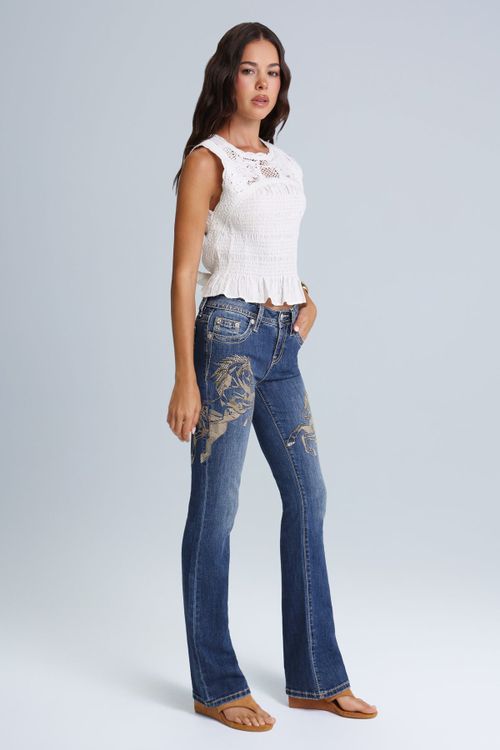 "Derby Bootcut Jeans