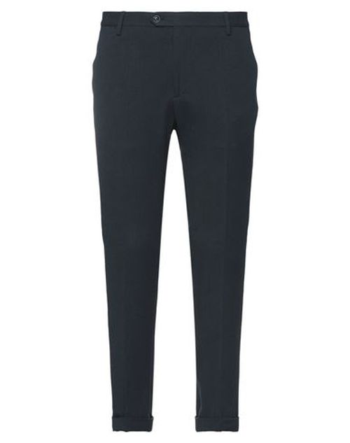 Man Pants Midnight blue Size 38 Polyester, Wool