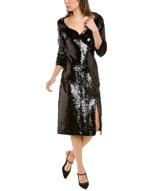 Sequin Midi Dress