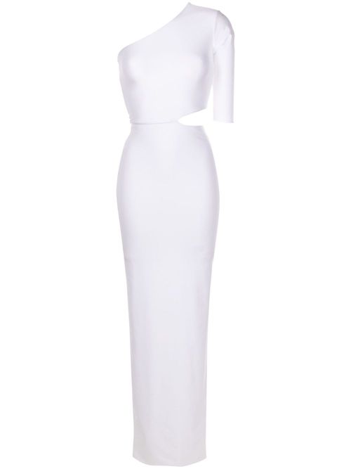 Sophia cut-out gown - White