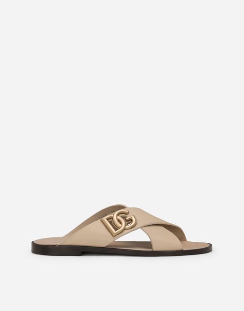 Calfskin sandals