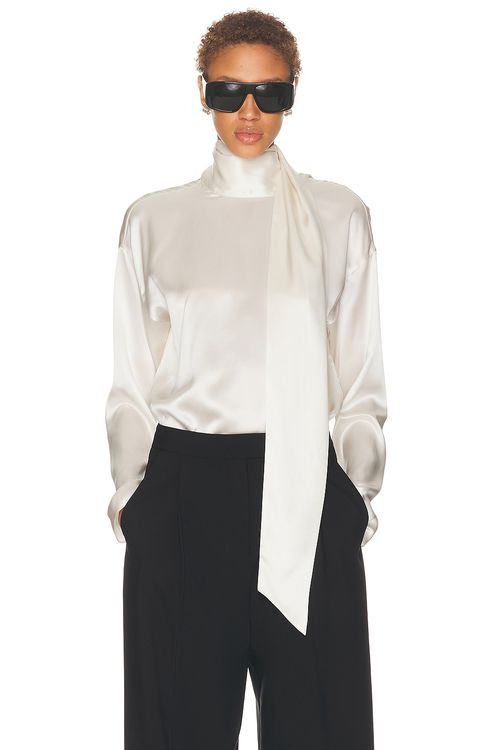 SRG Galia Silk Top in Lace - Ivory. L also in XXS, XS, S