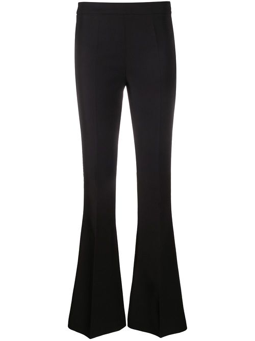Flared suit trousers - Black