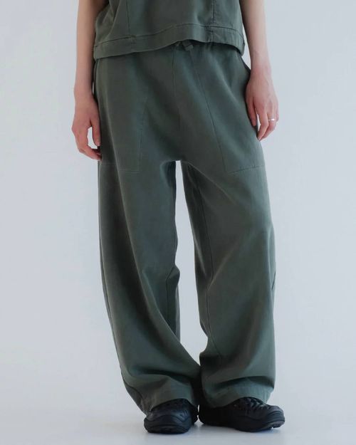 Reformer Twill Jersey Pants In Forest Green