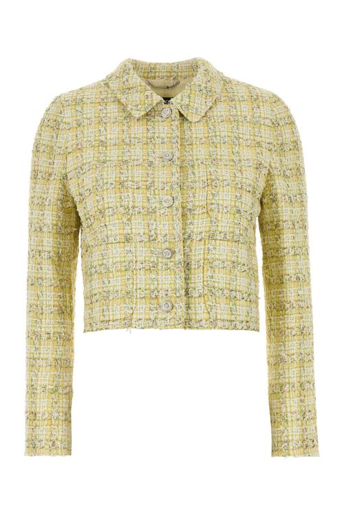 Multicolor Tweed Blazer