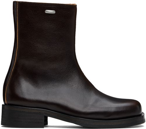 OUR LEGACY Brown Camion Boots