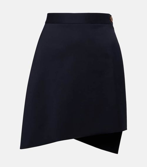 Infinity virgin wool miniskirt