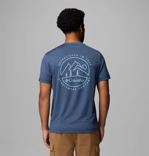 Men's Parsons Point Short Sleeve Back Graphic T-Shirt-
