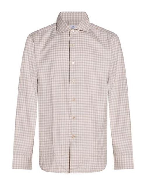 Man Shirt Beige Size 16 ½ Cotton, Tencel