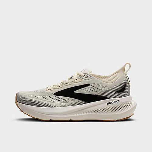 Women's Glycerin 23 Running Shoes (Wide Width) in White/Black/Biscuit