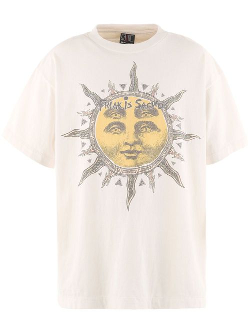 SAINT MXXXXXX | x Cactus Plant Flea Market graphic-print T-shirt