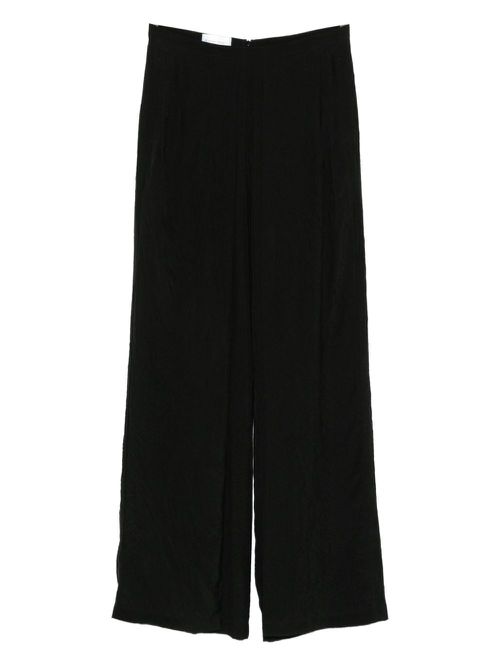 Pleated trousers - Black