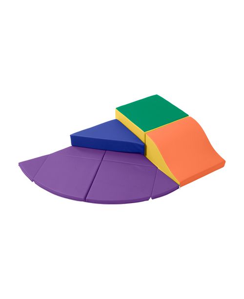 SoftZone Junior Adventurer's Summit Slide, Assorted, 4-Piece - Assorted