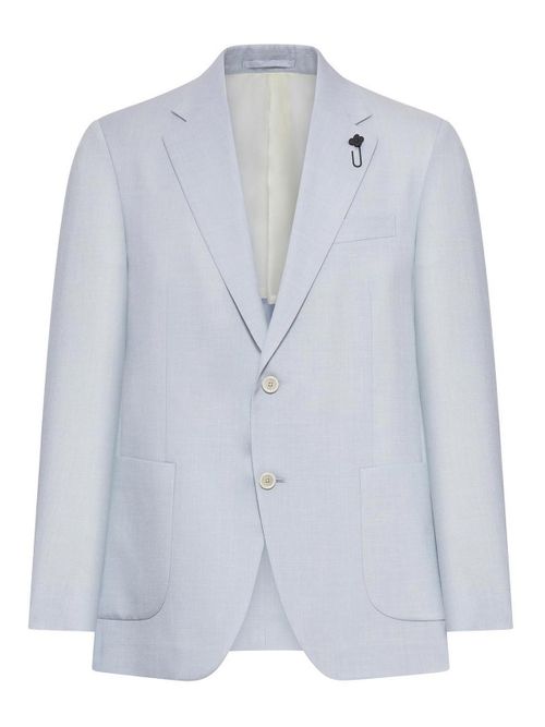 Single-Breasted Tailored Blazer