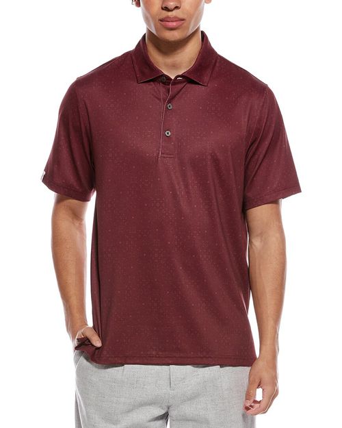 Tonal Mosaic Polo Shirt