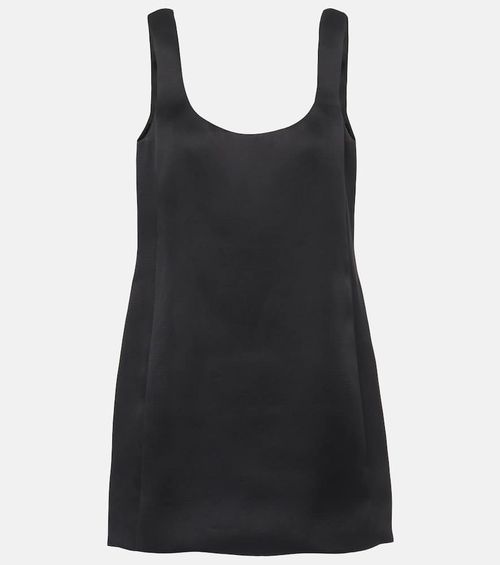 Pranta silk satin minidress