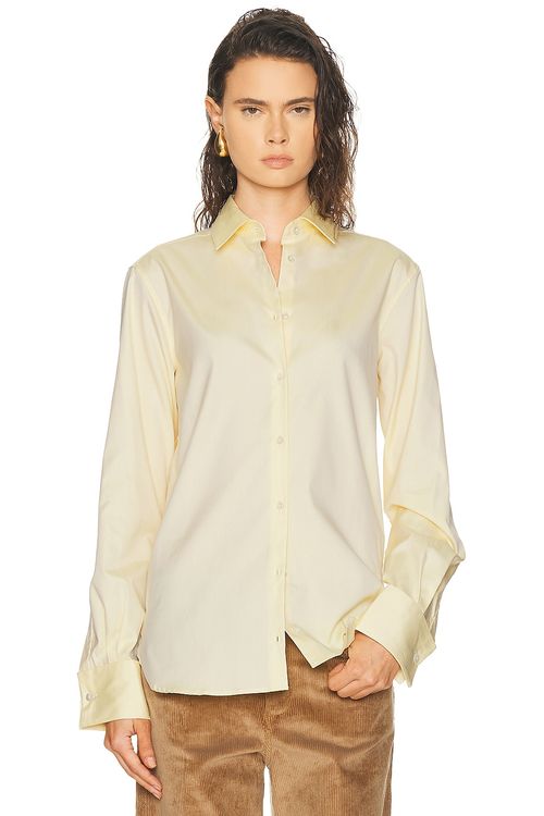 Amiya Britannia Top in Yellow - Lemon. L also in