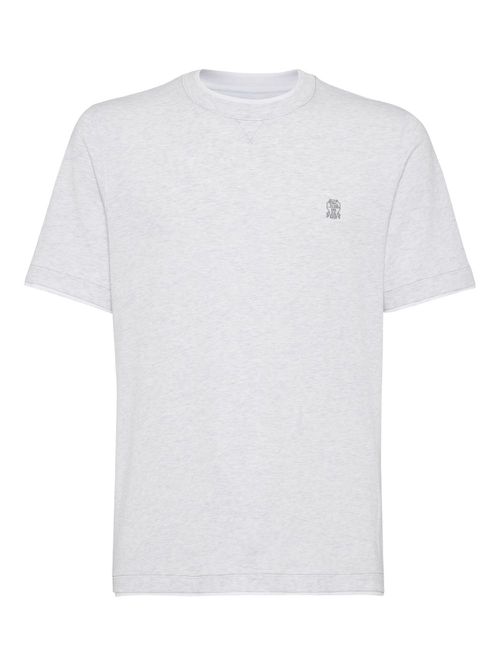 Logo-print T-shirt - Grey