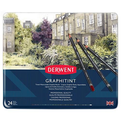 Graphitint 24-piece Graphite Colored Pencil Set