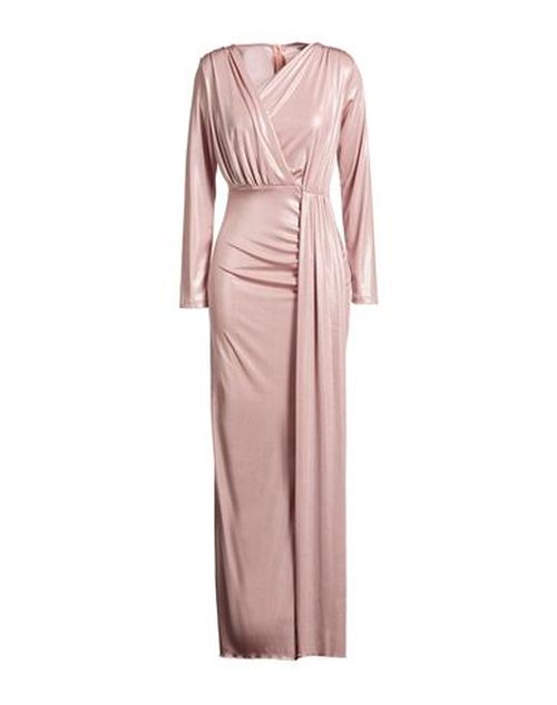 Woman Maxi dress Blush Size M Polyester, Elastane