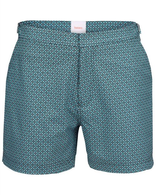 Men's Kyst Swim Short In Turquoise