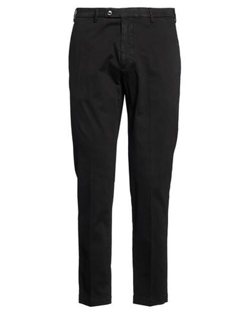 1+ More Size Man Pants Black Size 35 Cotton, Elastane