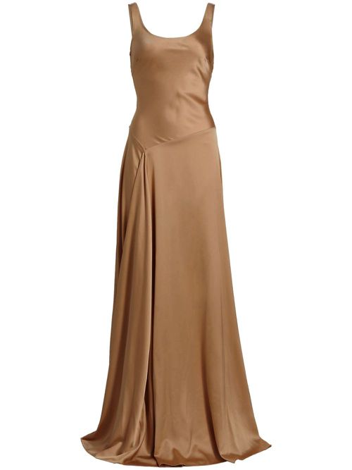 Deepika gown - Brown