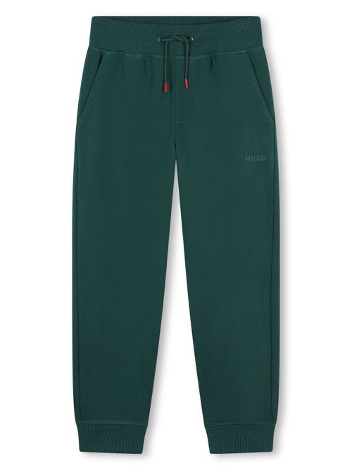 Logo-print track pants - Green
