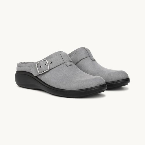 For Balance Mule Shoes Graphite Microsuede